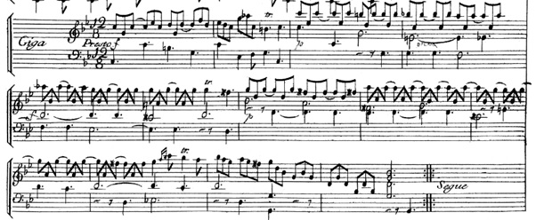 The oldest piano sheet music 