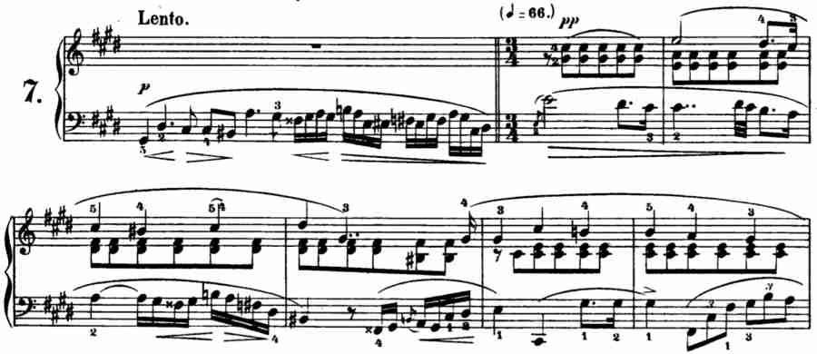 Legato touch in Chopin’s Etude Op. 25 N. 6