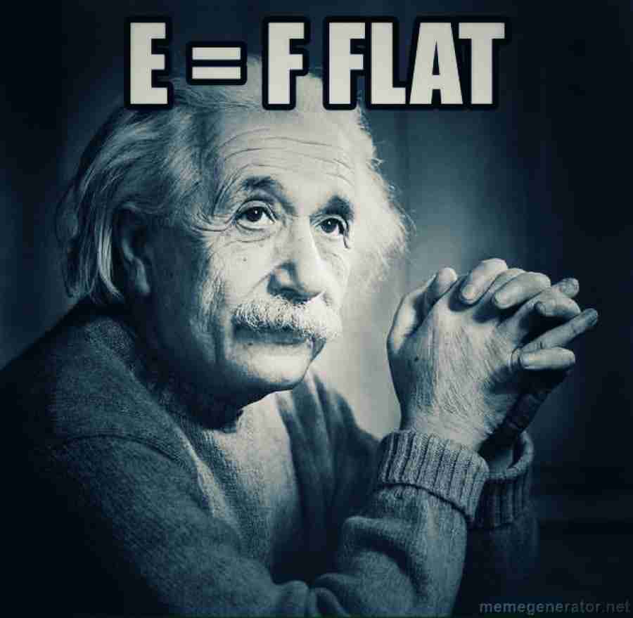 E = F flat