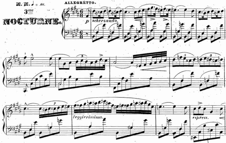 Interpretative pills The harmonic ambiguities in Chopin Nocturne Op. 9 N. 3
